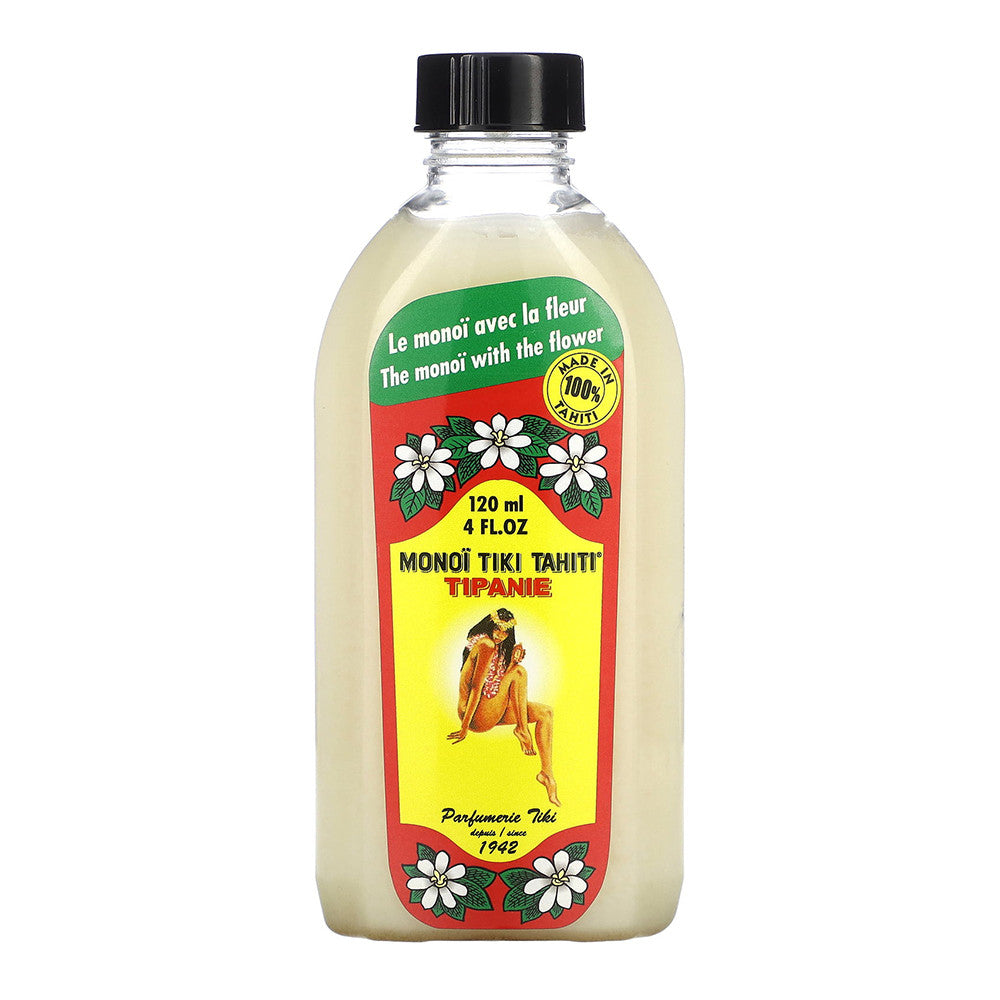 Monoi Tiare Tahiti Tipanie Scented Coconut Oil With Frangipane, 4 Oz